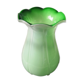 Glass corolla vase