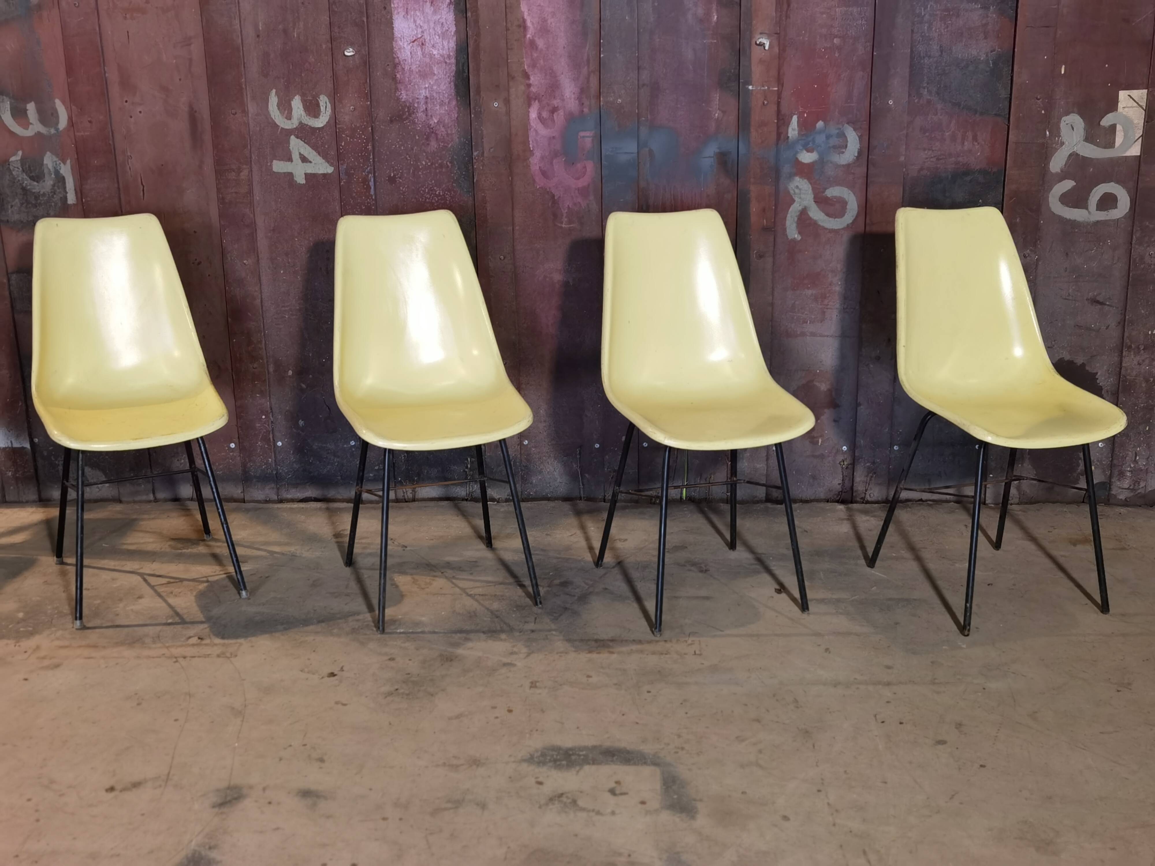 Lot de 8 chaises par Miroslav Navràtil pour Vertex
