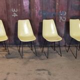 Set of 8 chairs by Miroslav Navràtil for Vertex