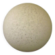 French vintage white Clichy glass ball-shaped replacement shade for lamps.