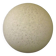 French vintage white Clichy glass ball-shaped replacement shade for lamps.