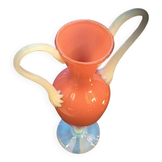 Vintage Pop Art opaline vase