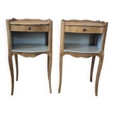 Pair of Louis XV style bedside tables