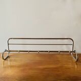 Bauhaus wall coat rack in chrome metal