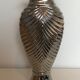 High Art Deco style metallic vase