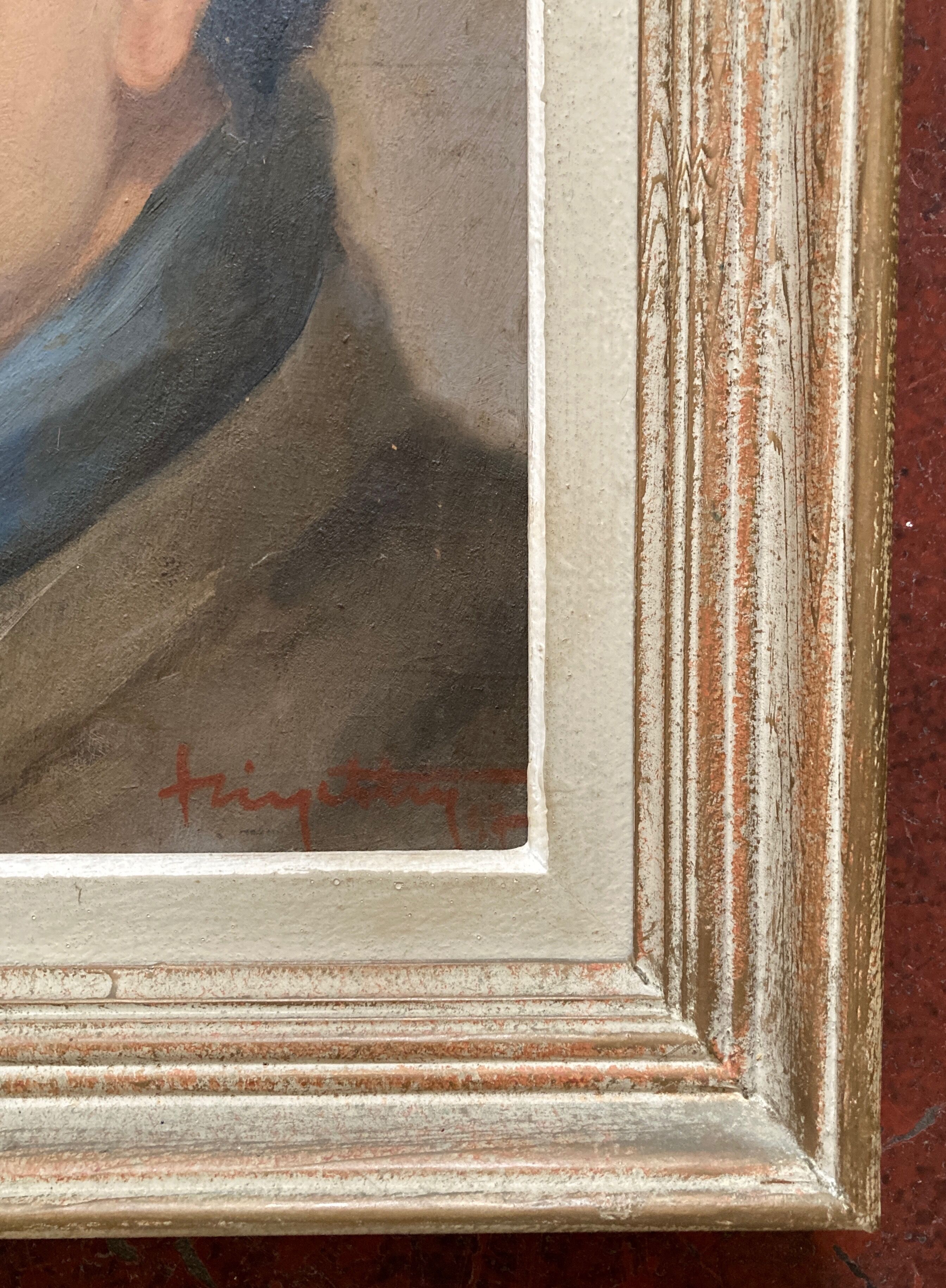 Portrait of the Clear-Eyed Man Oil on Wood 1947