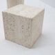 Metafora travertine coffee table by Massimo & Lella Vignelli, Italy