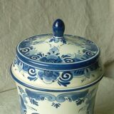 Delft blue earthenware tobacco pot regina holland