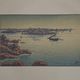 Lithographie par Henri Rivière Entrée du port à Ploumanac'h