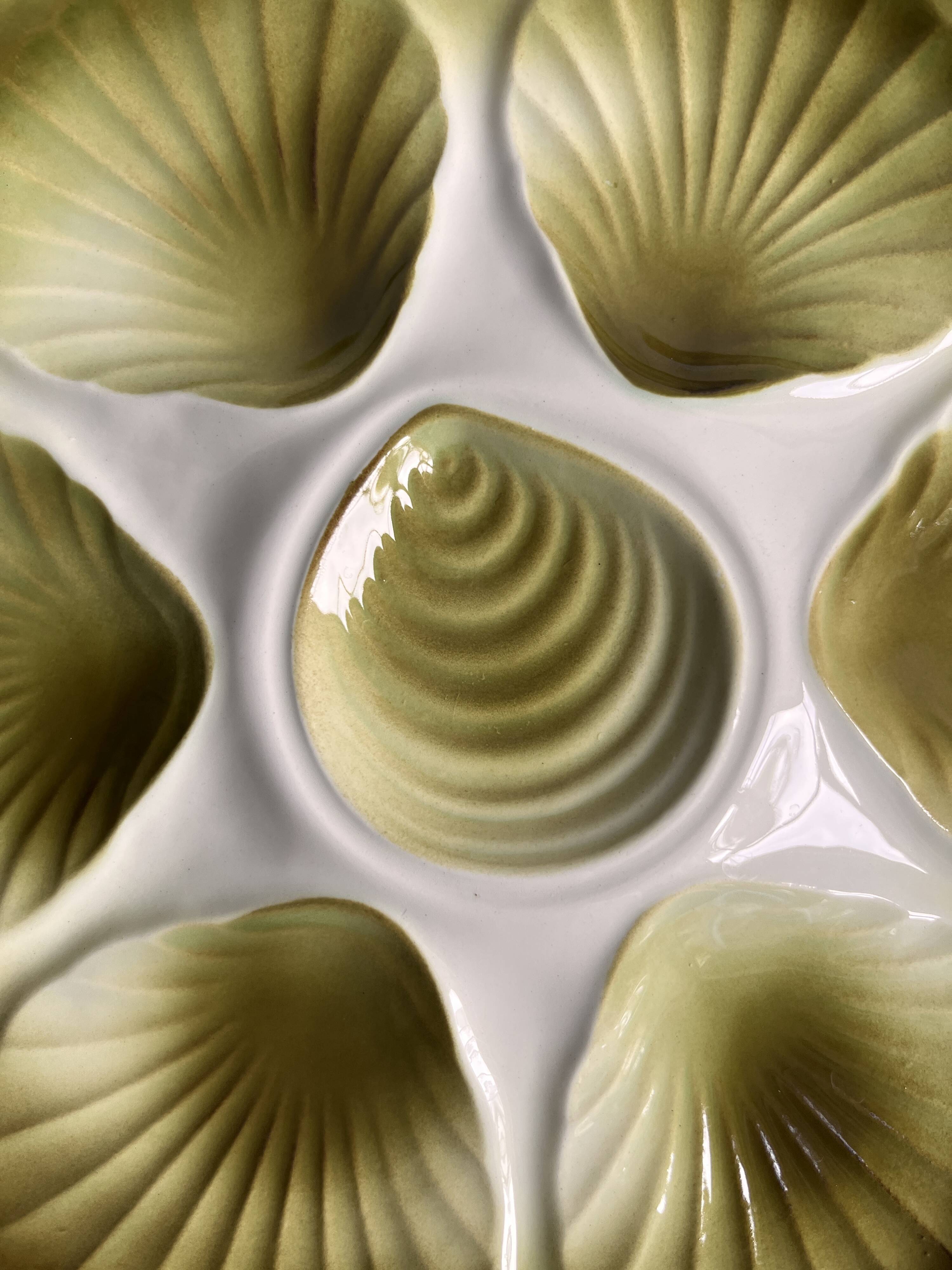 Oyster plate Moulin des Loups