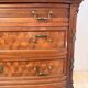 Louis XVI style commode in marquetry – Marble top