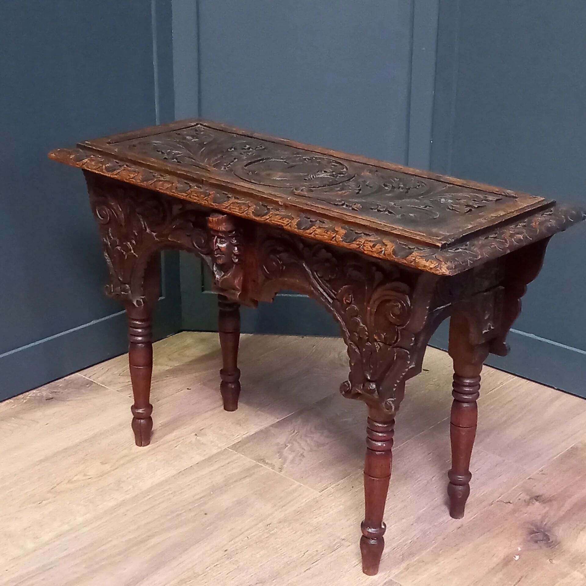 19th century box bench or table