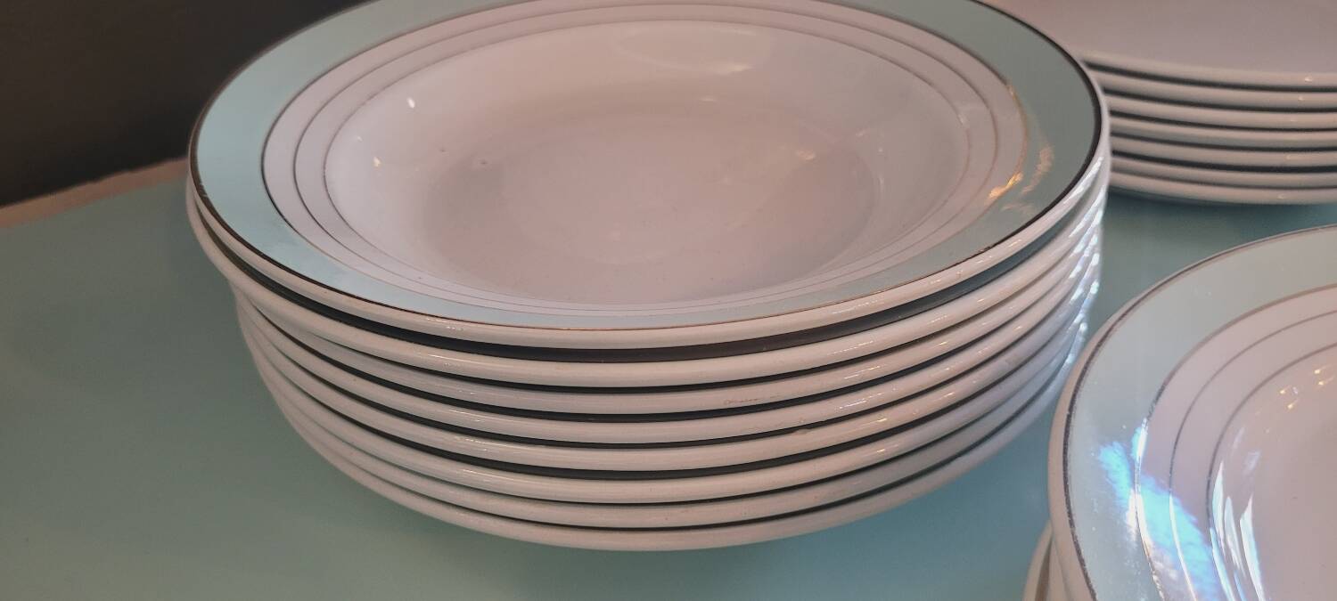 Lunéville plate service