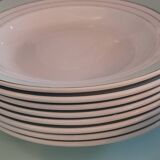 Lunéville plate service