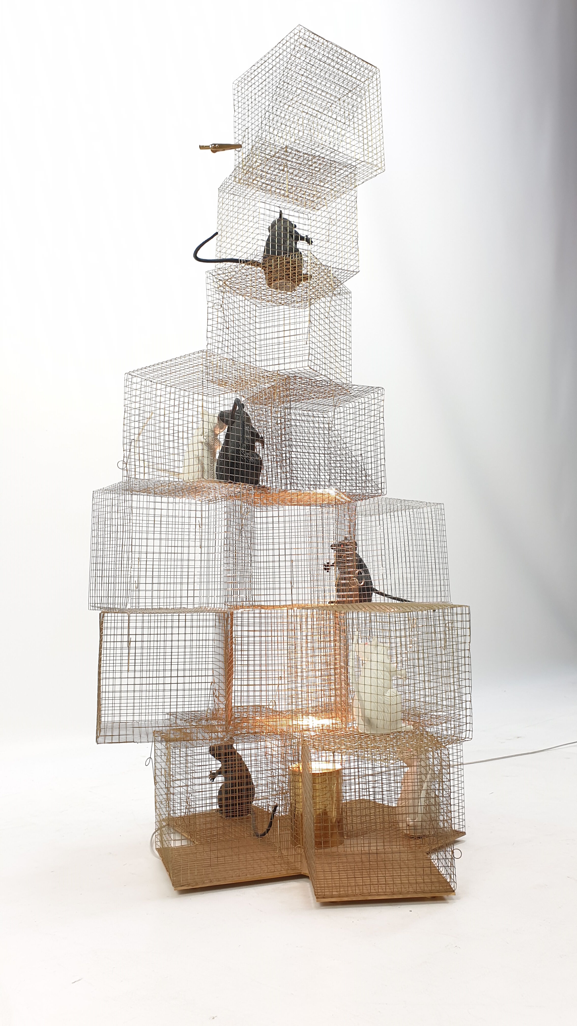 "Seven Rats" lamp by Ingo Maurer 2007