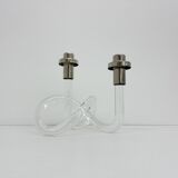 Dorothy Thorpe Pretzel mid-century lucite candle stick, 1940’s