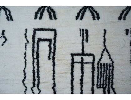 Colorful Berber carpet 260 x 180cm