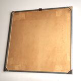 Tableau link of chain kinetic optical art signed by Patrick Dupré