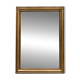 Miroir ancien en laiton de brasserie, 19ème