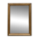 Miroir ancien en laiton de brasserie, 19ème