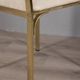 Set of 6 Vintage 1970s Chairs in Gold-Plated Brass, Designed by Renato Zevi