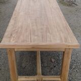 Farm table one drawer cherry wood gross