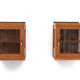 Oak art deco hanging cabinets 1930s