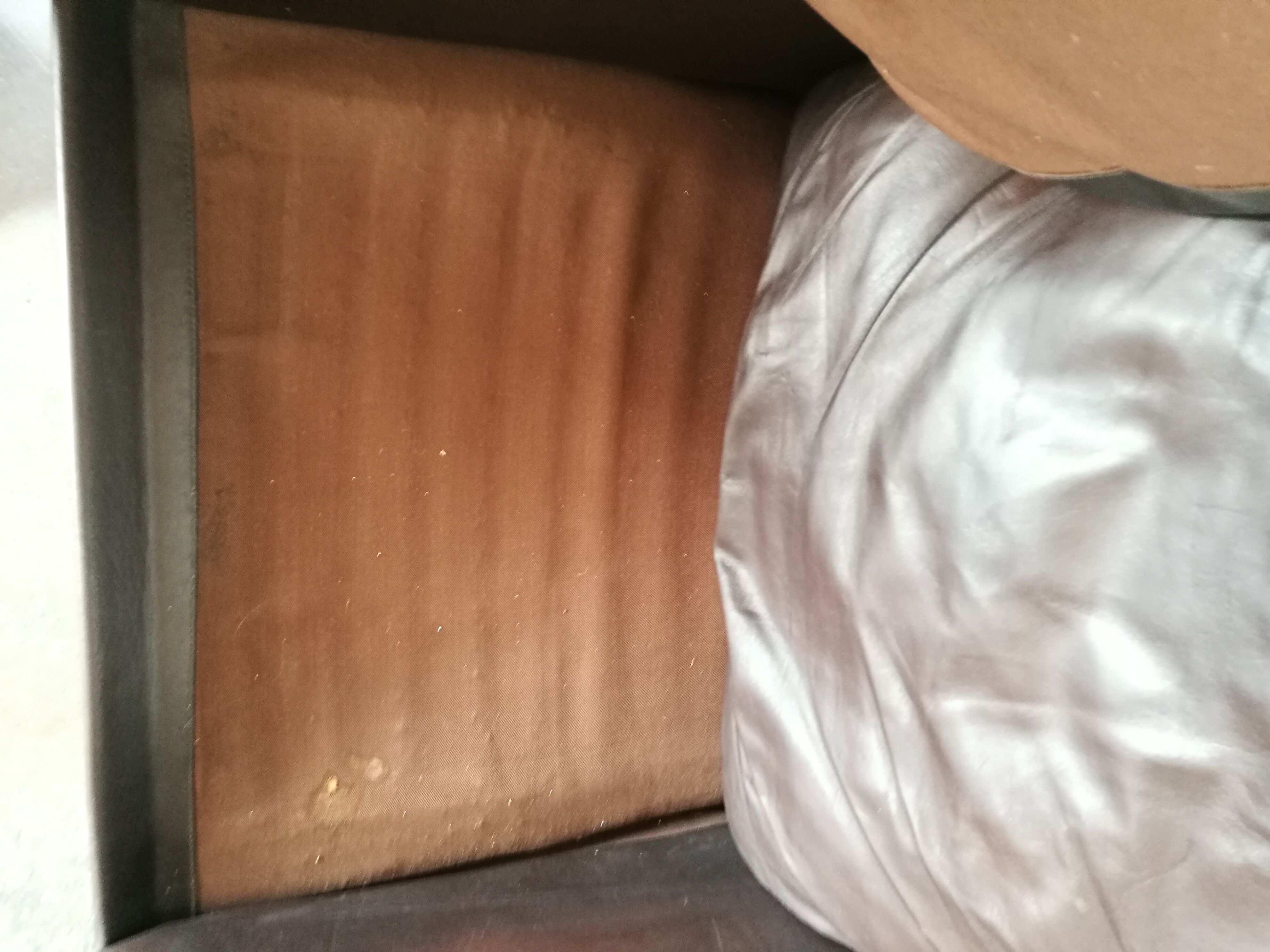 Leather armchair design 1980