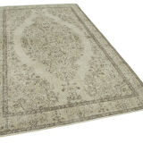 Tapis beige ancien fait à la main 170 cm x 292 cm