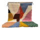 Atlas Berber rug with coloured patterns 1.5/2.5 m