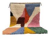 Tapis berbère d’atlas à motifs colorés 1,5/2,5 m