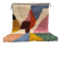 Atlas Berber rug with coloured patterns 1.5/2.5 m