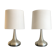 Jo Hammerborg's "Orient" brushed aluminium lamps for Fog & Morup, Denmark 1968