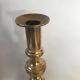 Pair of Victorian candle holders in gilded bronze