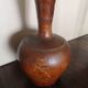 Vase en terre cuite vernissée fin 19ème siècle