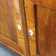 Armoire ancienne des années 1930 avec coin bureau en noyer, Tchécoslovaquie