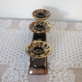 3-branched candle holders Jasba Keramik