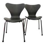 2 Seven chairs by Arne Jacobsen for Fritz Hansen - children's model