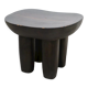 Brutalist antique African Senufo wooden stool