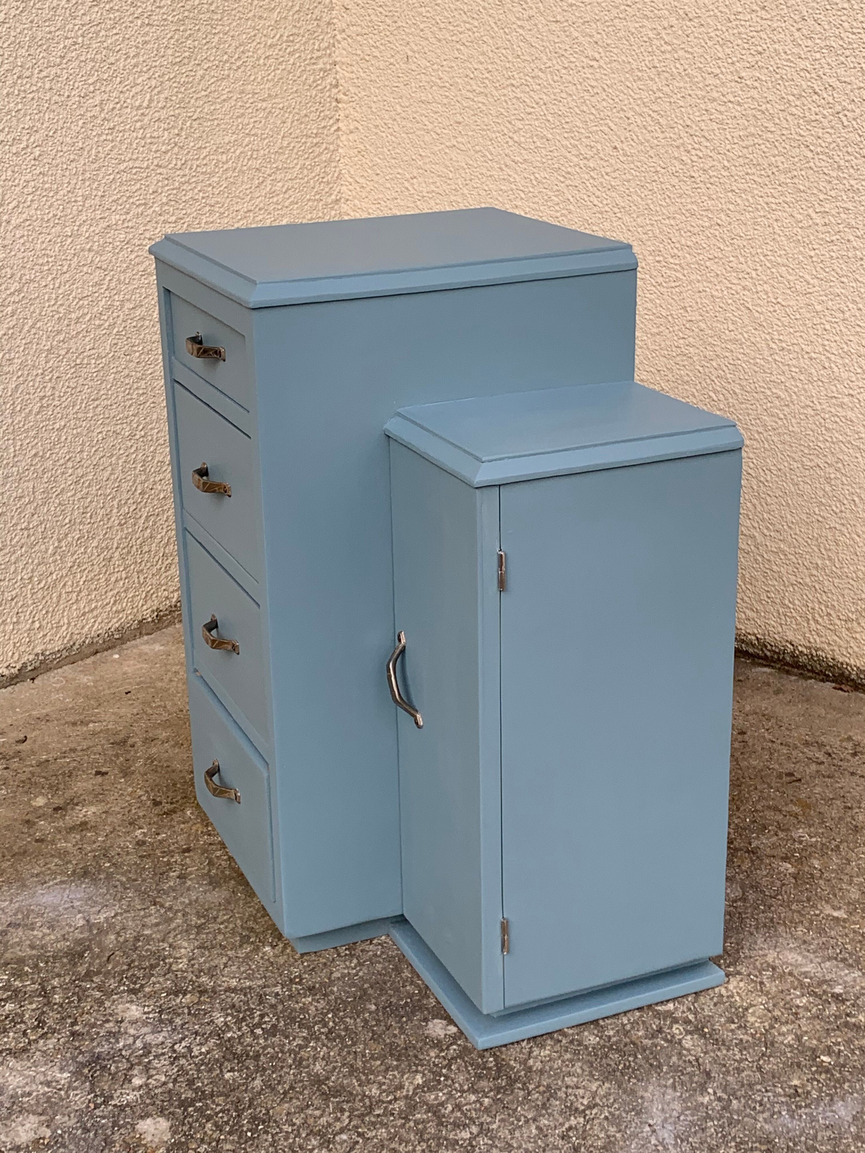 Commode art déco asymétrique 1939