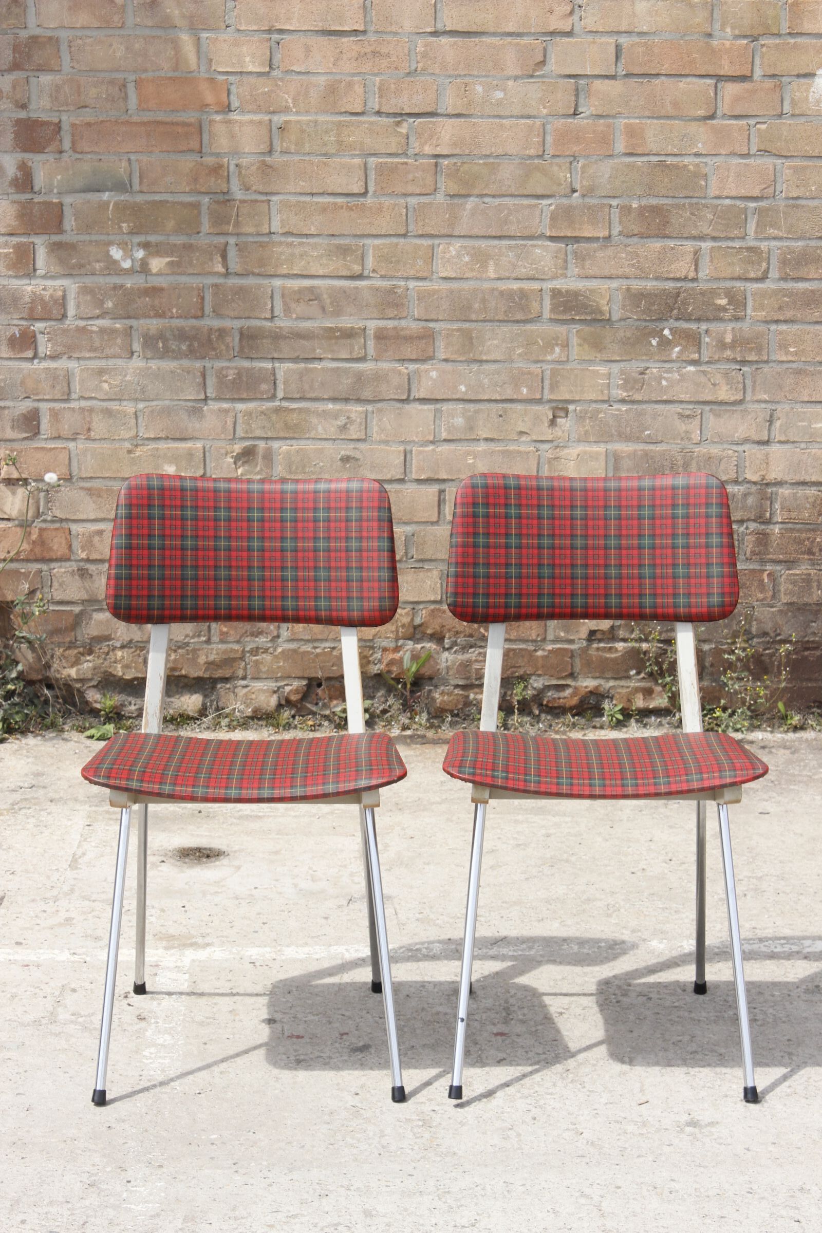 Pair of modernist chairs by Felix Diller, Germany 1950s