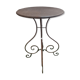 Table guéridon en fer forgé