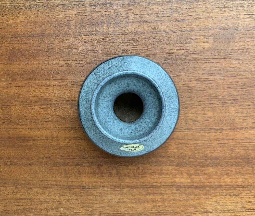 Danish studio pottery vase by Frank Keramik, mid-century, 1960s.