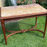 Middle table in walnut style Louis XVI