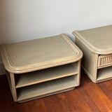 Vintage Maugrion bedside tables