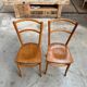 Paire de chaises bistrot