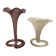 2 "Lily" Stiver Vases