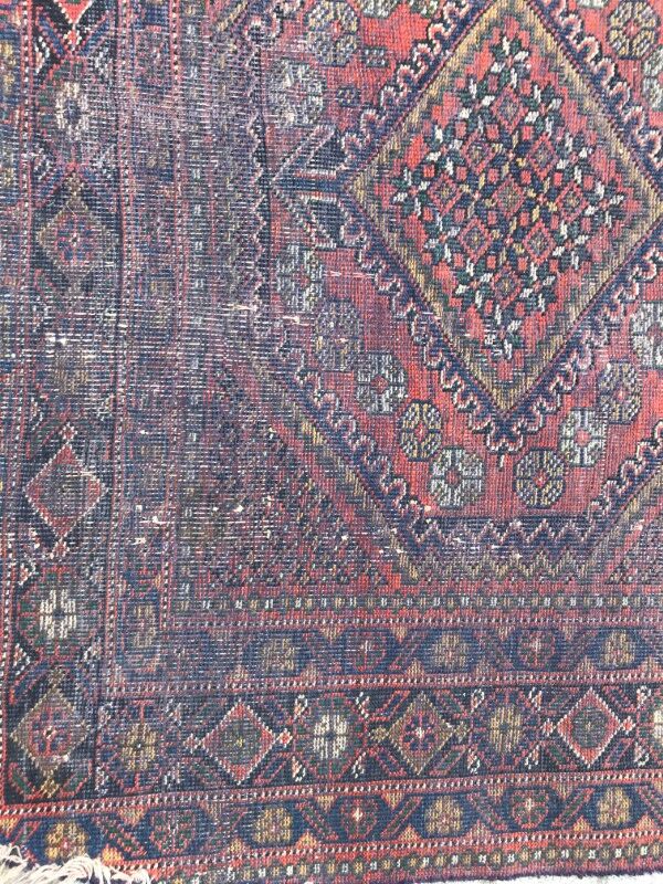 Vintage iran afshar 187 x 242 cm carpet