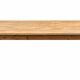 Large table 3 metres, tapered wooden legs, sanded top.