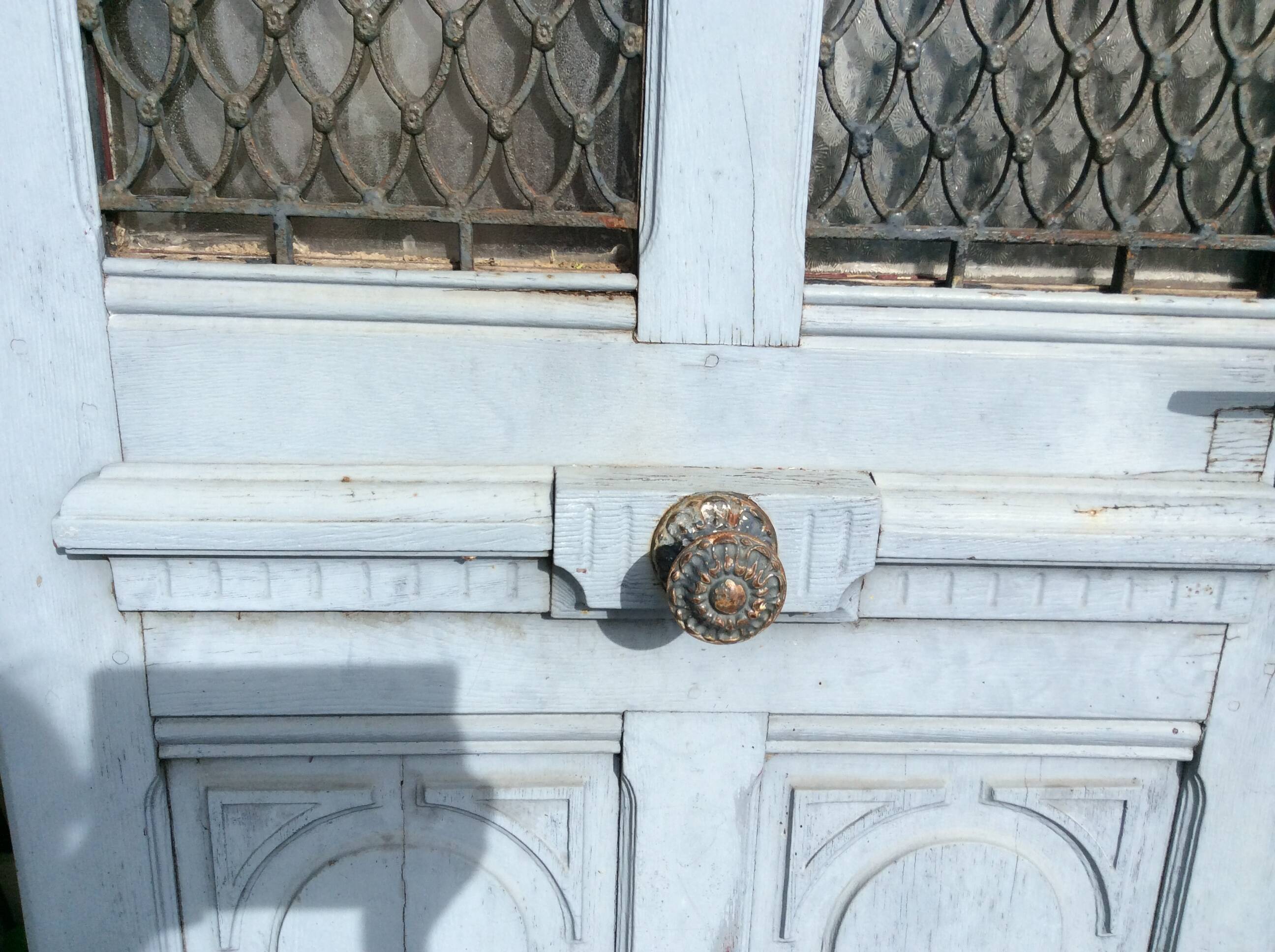 Old entrance door